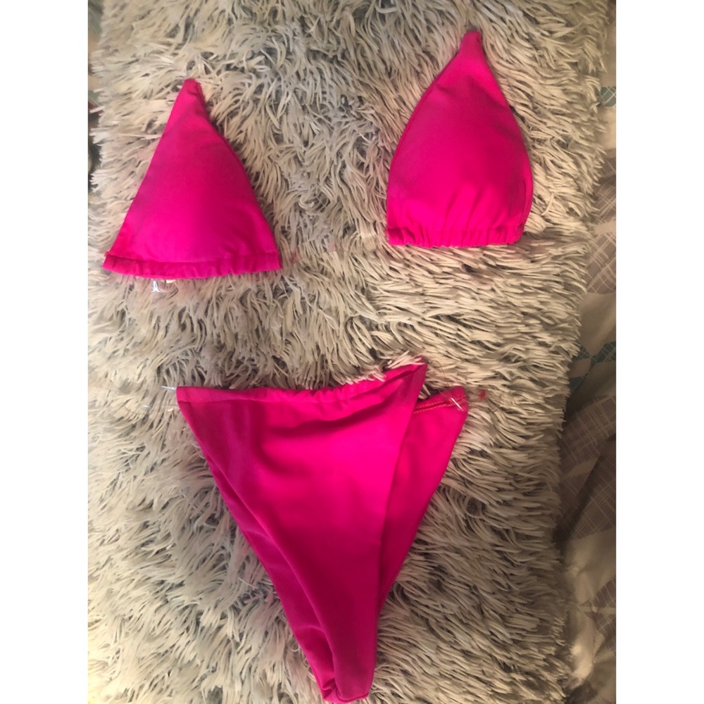 Invisible strap mini bikini